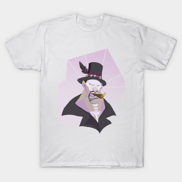 baron samedi T-Shirt by dgdodraw